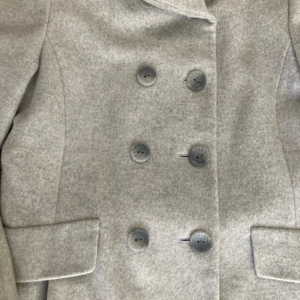 Calvin Klein Kids Light Gray Peacoat